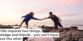 Friends can see and know you in ways that you yourself never can. Stephen Simpson/Stone via Getty Images